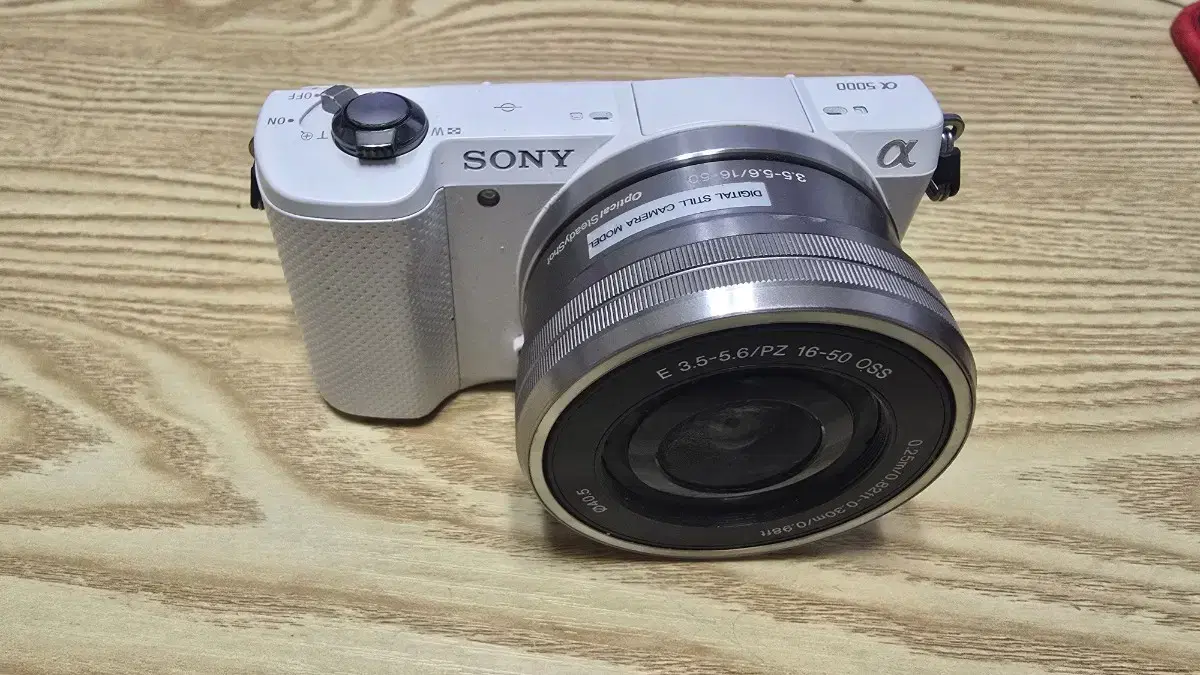 sony 소니 a5000 화이트 디지털카메라